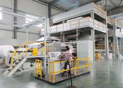 China 4800mm Medical Non Woven Fabric Production Line Meltblown Cloth Making Machine for sale