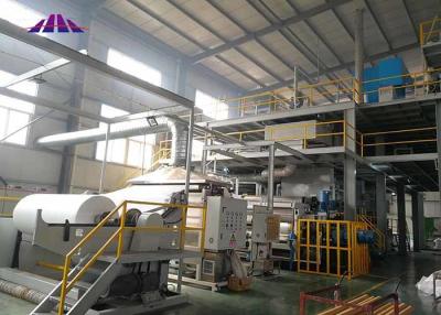 Chine 1,6 textile tissé du mètre SSS solides solubles Spunbonded non faisant la machine pour la fabrication de petit pain de tissu à vendre