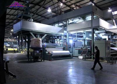 China 350m/Min 3200mm Non Woven Fabric Making Machine For Hygiene Wet Wips for sale