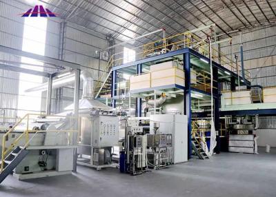 China PP SMS SMMS SXS SPUNBOND NONWOVEN FABRIC PRODUCTION LINE MACHINE SERIES 1600mm 2400mm 3200mm for sale