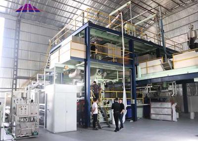 China Full-automatic s ss sms Surgical Gown SMS pp spunbond Nonwoven Fabric Making Machine production line for sale
