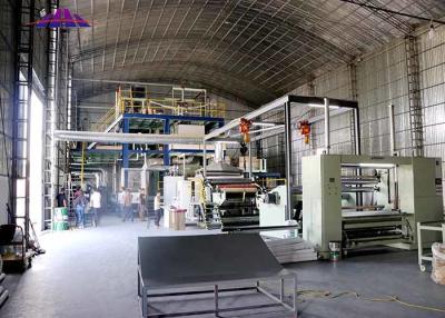 China 1160Kva 350m/Min Spunbond Non Woven Fabric Machinery For Protective Cloths for sale