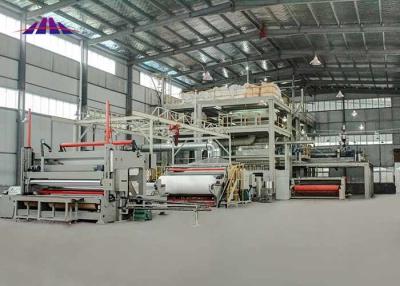 China 380V PP Spunbond Meltblown Nonwoven Production Line For Disposable Product for sale