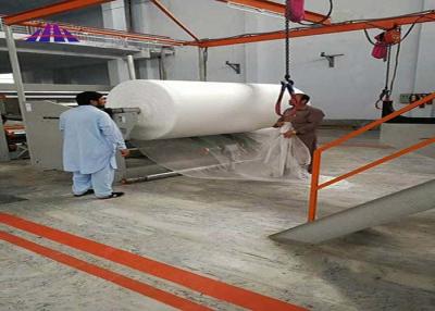 China 1600mm Automatic Non Woven Making Machine Stably Single Beam for sale