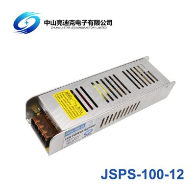 China La caja 12V LED de la fuente de alimentación de la cámara CCTV del ODM 100W 8.3A pela el conductor en venta