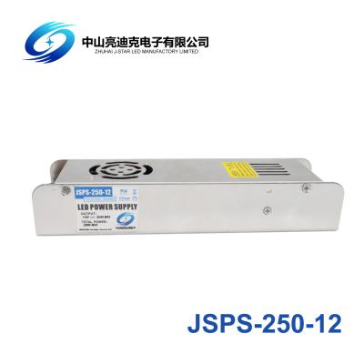 China OEM Aluminum Shell 20A LED Switching Power Supply 250W 50hz SMPS for sale