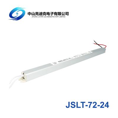 China Cor ultra fina da prata da fonte de alimentação IP65 da tevê do diodo emissor de luz do OEM 12V 5A 60W à venda