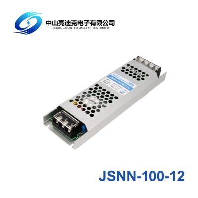 China OEM Ultra Slim 12v 100w 8.5A Fanless Power Supply 90% Efficiency for sale