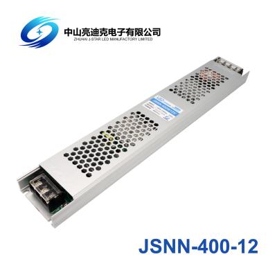 China Fuente de alimentación delgada adicional de la caja de luz de 12V 400W LED Shell de acero inoxidable en venta