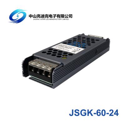 China Fuente de alimentación de la luz del panel de la certificación 2.5A LED de LVD 24V DC 60W en venta