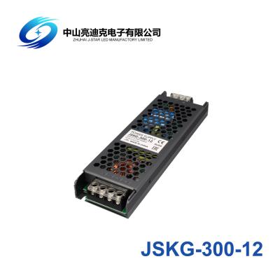 China Proteção Fanless da sobrecarga da fonte de alimentação 1u do diodo emissor de luz SMPS 25A 12V à venda