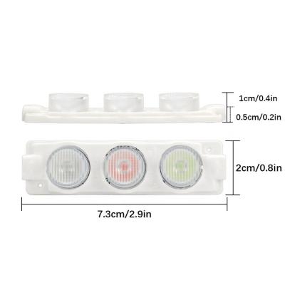 China Self Adhesive 3030 SMD 12V LED Modules 3W RGB Warm White Blue Color for sale