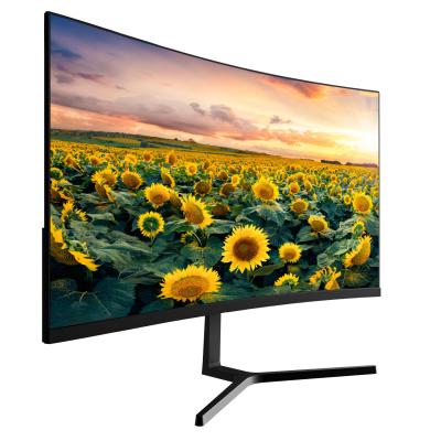 China Curved Office Computer Monitor 165Hz 24 Inch With 85% NTSC 100%SRGB Color Gamut for sale