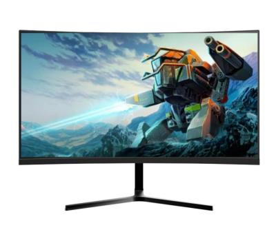 China FHD 25 Inch Curved Gaming Monitor 100Hz With HDR DisplayPort HDMI And VGA for sale