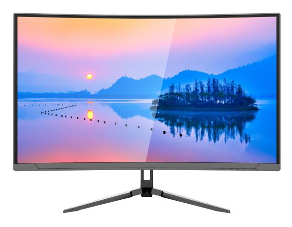 Quality 75Hz / 100Hz 1800R Curved Gaming Computer Monitor 27 Inch FHD 1080P VA Screen for sale