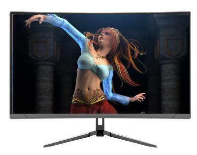 China 1500R Curved 27 Inch Gaming Monitor 144Hz / 180Hz FHD 1080P VA Screen for sale