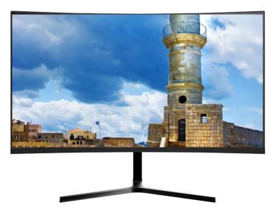 China 24 inch Special AMD FreeSync Curved Monitor with Contrast Ratio 3000:1 without eye strain à venda