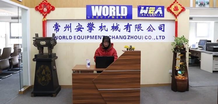 確認済みの中国サプライヤー - World Equipment (Changzhou) Co., Ltd.
