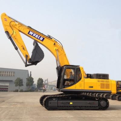 China Safety Frame Rubber Tire Excavator Yellow Mini Hydraulic Excavator for sale