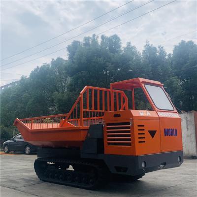 China Garden Self Loading Mini Dumper Crawler Type With Lift Container for sale