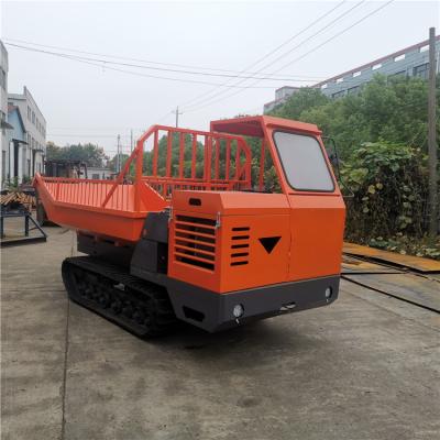 China 2600RPM Crawler Mini Dumper Oil Palm Tractor With High Power Engine for sale