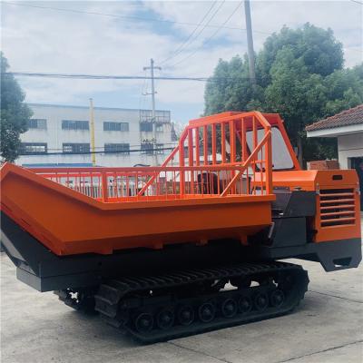 China Electric Start Crawler Mini Dumper 35HP Oil Palm Tractor For Palm Oil Plantations for sale