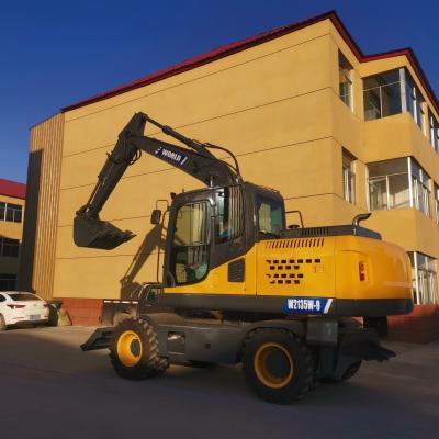 China 125HP drehte Mini Excavator Humanized Design Mini-Hydraulikbagger zu verkaufen