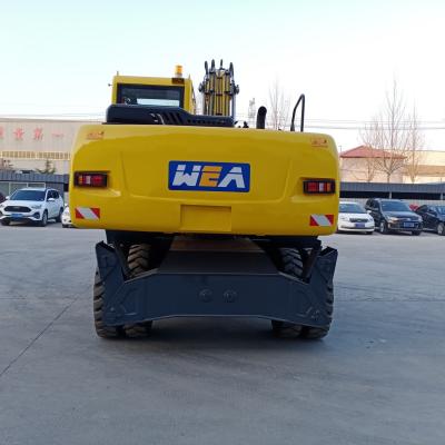 China 85kw Small Wheeled Excavator Flexible Operation With Changchai Engine for sale