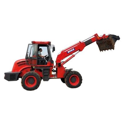 China Good Mobility Front Telescopic Wheel Loader 4WD With Extend Bucket Boom for sale