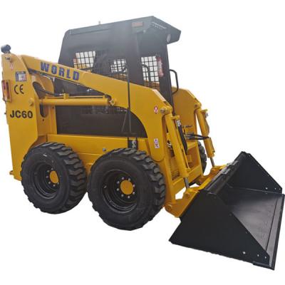 China Multi Functional Small Skid Steer Loader Compact Mini Wheel Loader for sale