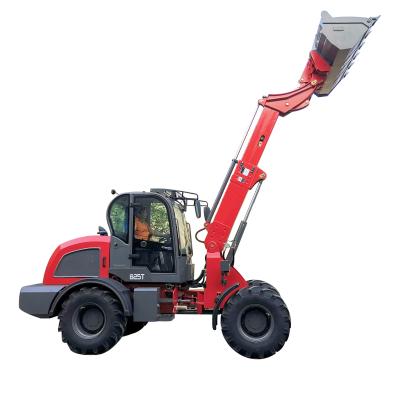 China Changchai Engine Mini Telescopic Wheel Loader With Extend Bucket Boom for sale