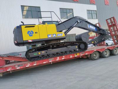 Chine Vitesse de voyage de Mini Hydraulic Crawler Excavator 6-8m Max. Dumping Height 3.5-5km/H à vendre