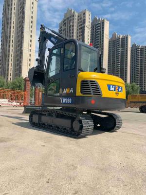 Chine Force de creusement de seau agricole de Mini Crawler Excavator 40.2KN 3.8m Max Digging Depth Equivalent à KOMATSU pc60 à vendre