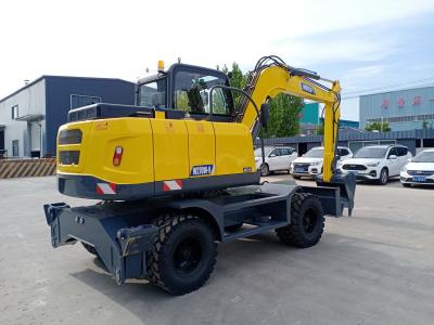 Chine 62.5kW Wheel Crawler Excavator With YuChai Or Cummins Engine For Agriculture Countryside à vendre