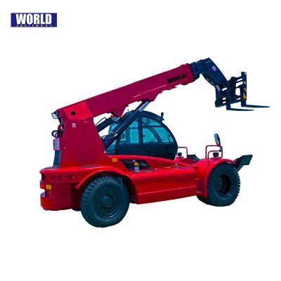 中国 World 5ton Rough Terrain Forklift With Certification Telescopic Handler 販売のため