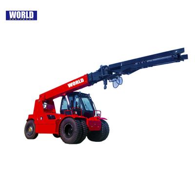 China World 11ton Large Hydraulic Control Forklift Telescopic Wheel Loader For Sale for sale