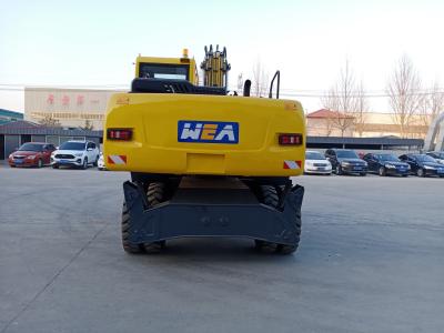 China YUCHAI/YC4D125 Engine Powered Wheeled Mini Excavator With 15300kg Operating Weight for sale