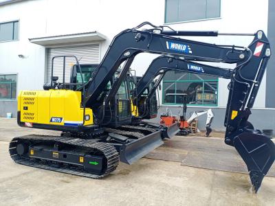 China 7500kg Machine Weight Mini Excavator With 27Mpa Hydraulic System Pressure for sale