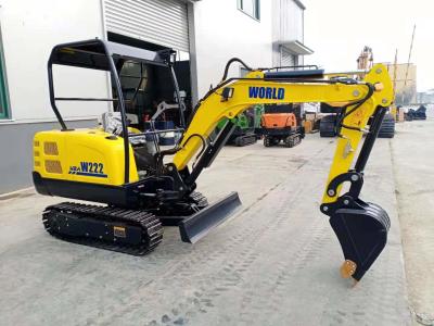 Chine Lightweight 2200kg Small Crawler Backhoe With 15.3KN Maximum Bucket Digging Force Similart CAT 301 302 303 à vendre