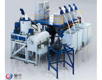China High Speed Mixer Heating And Cooling Mixer Turbomixer With Pneumatic Conveying System for sale
