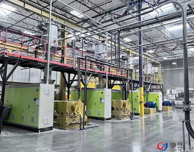 China Línea de alimentación automática del extrusor del sistema de la transportación neumática en venta