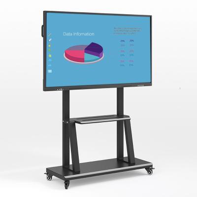 China Interactive Whiteboard Smart Board 4K Touch Android 11 OS Camera Screen Display for sale