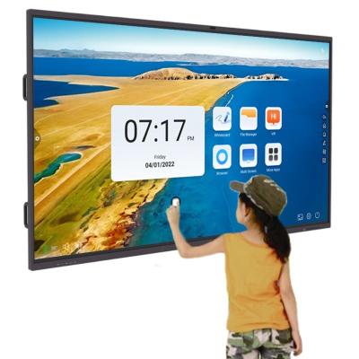 China Touch Screen Panel Smart Digital Whiteboard , 4K Interactive Whiteboard For Teaching for sale