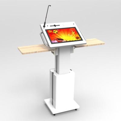 China Multifunctional Digital Smart Podium Monitor For Classroom CE for sale