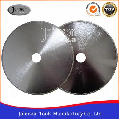 China EP Disc 01 Electroplated Continuous Rim Diamond Blade For Marble Cutting for sale