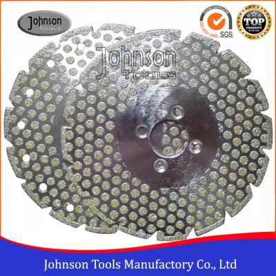 China Double Side Dots Electroplated Diamond Tools For Marble / Granite Cutting for sale