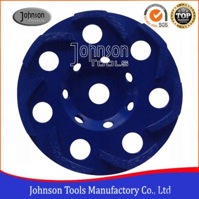 China Boomerang Shaped 5 / 6 Inch Concrete Grinding Wheel For Grinding Rough Surfaces 50x6.2x7mm for sale