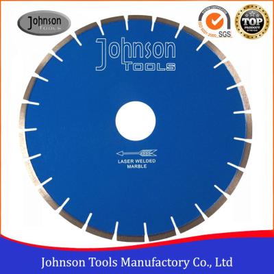 China Laser Welded Diamond Rock Saw Blades , Dry / Wet Saw Diamond Blade For Cutting Marble for sale