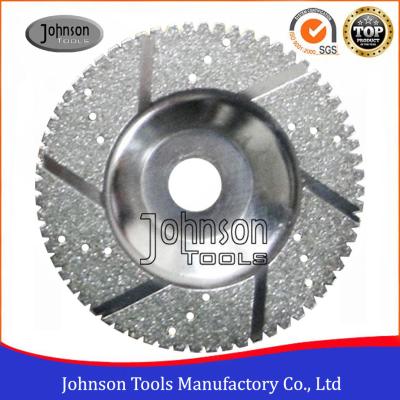 China Customized Multi Holes Electroplated Diamond Blades For Profiling Stone for sale