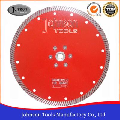 China Diamond Stone Cutting Blades For Hand Held Saw 2.6mm Segment Thickness  for sale